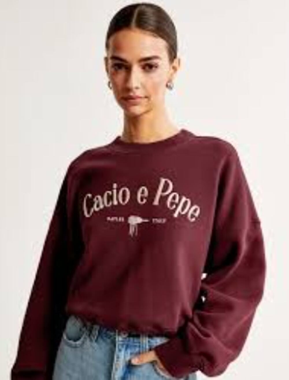 Abercrombie & Fitch Soft Collection A&F Womens Small Crewneck Sweatshirt NWT